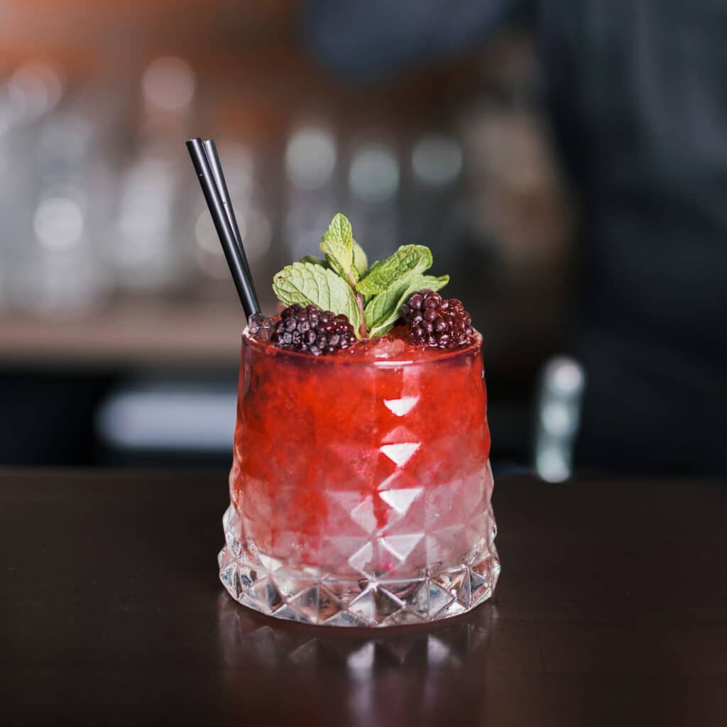 How blackberry margarita is prepared