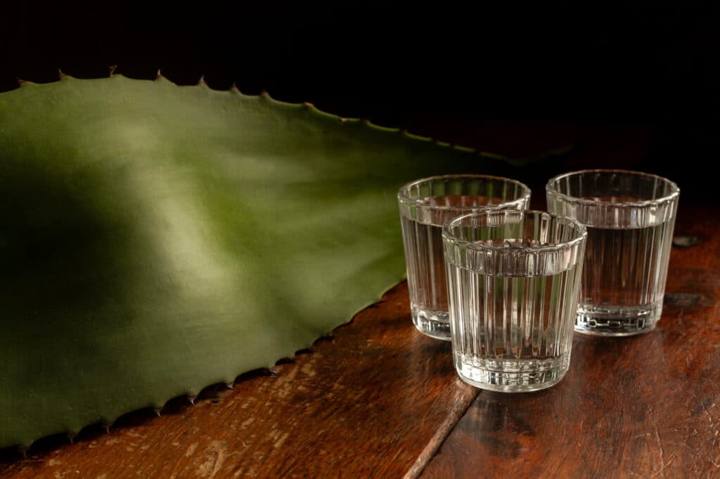 Mezcal shot