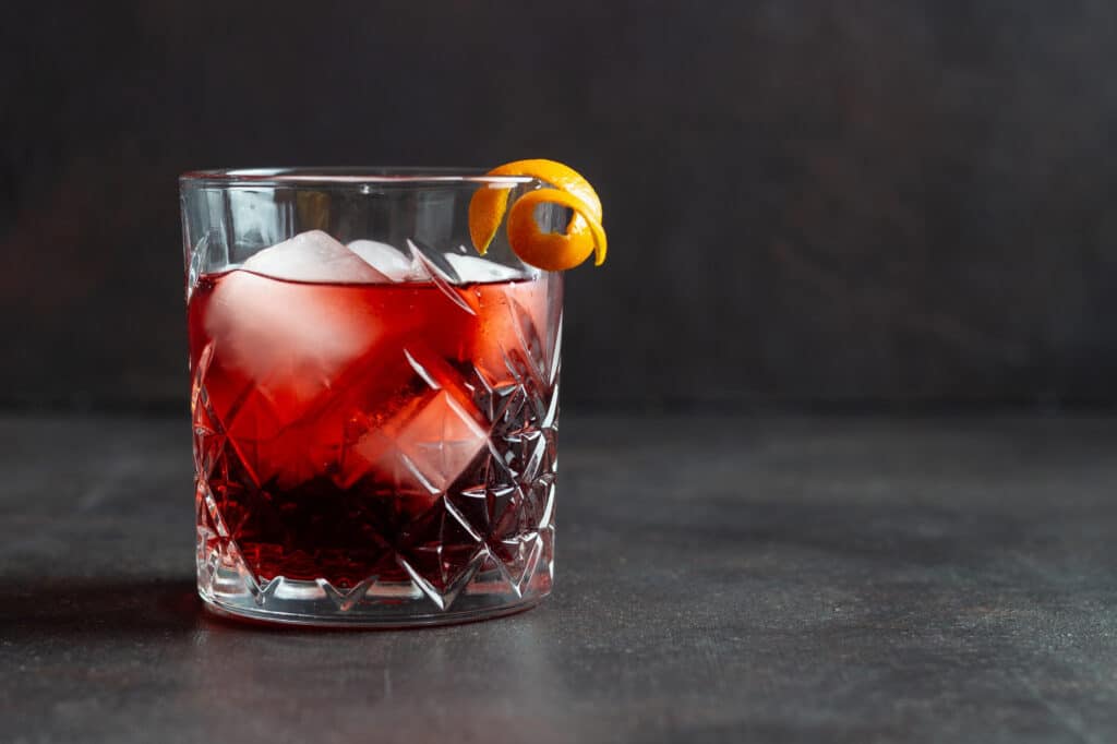 Negroni cocktail