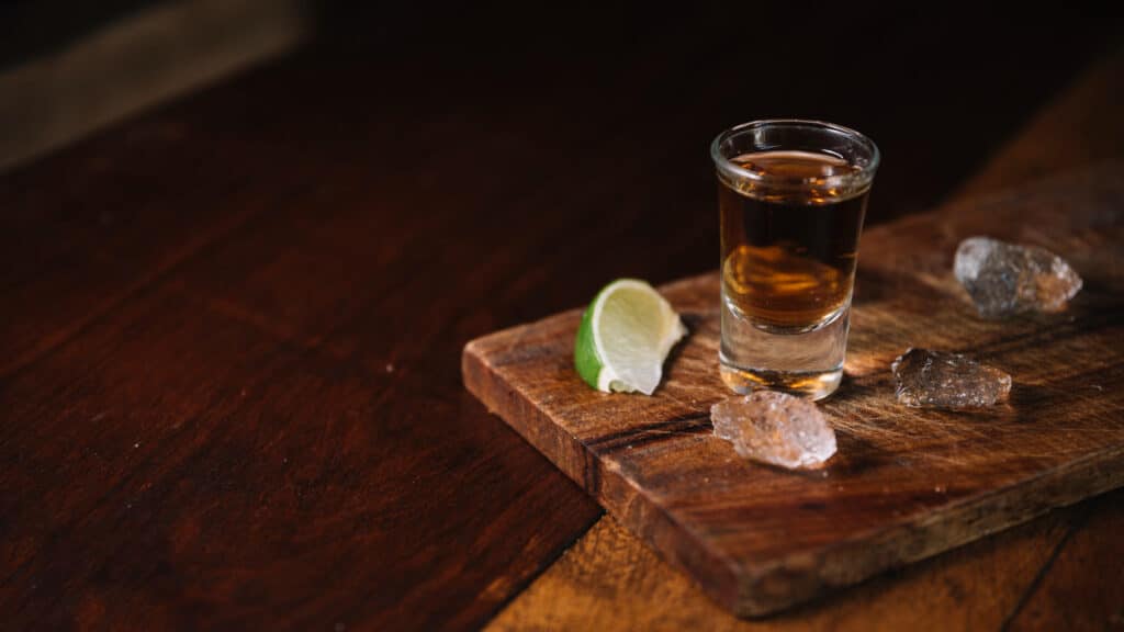Tequila shot