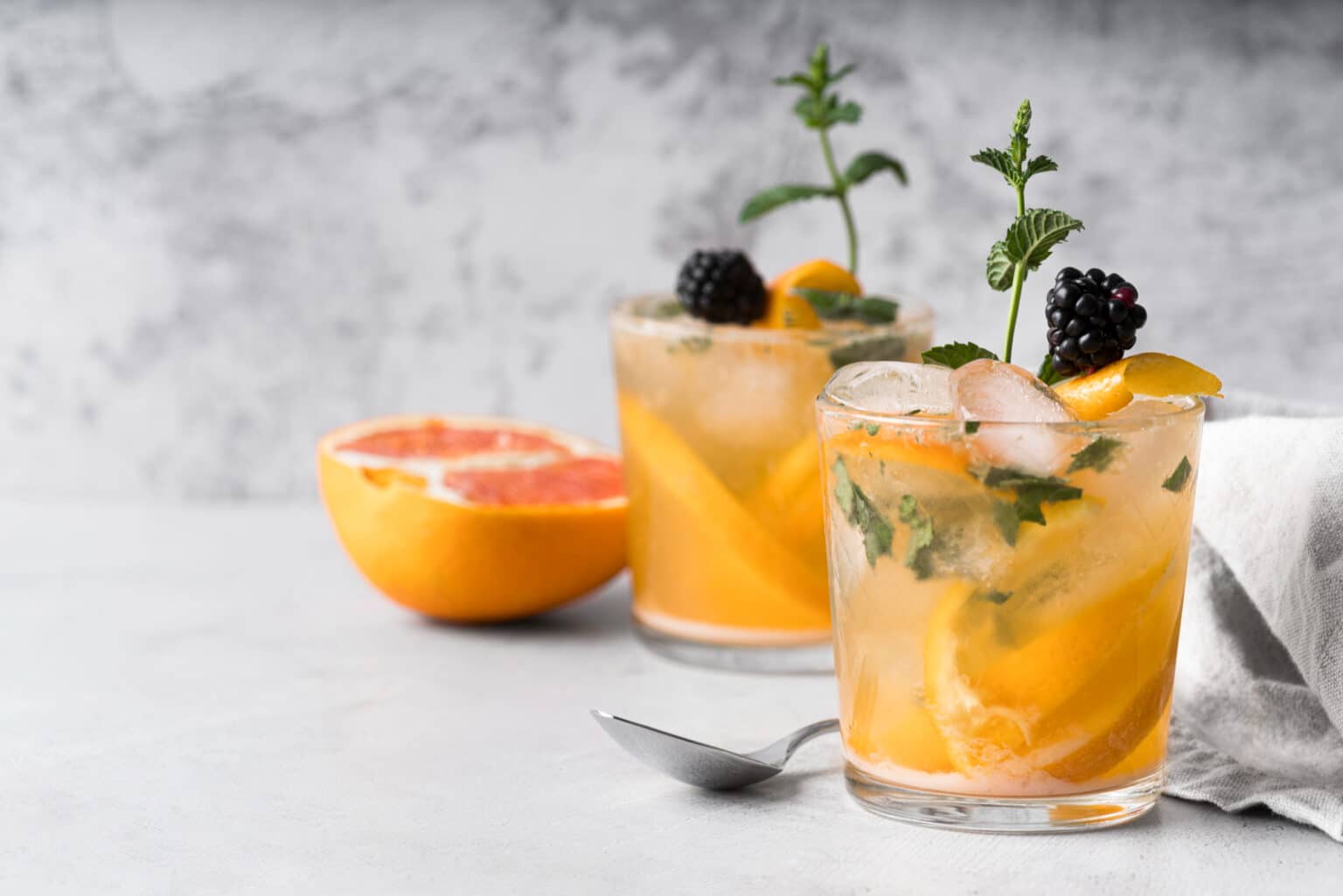 Low sugar mocktail