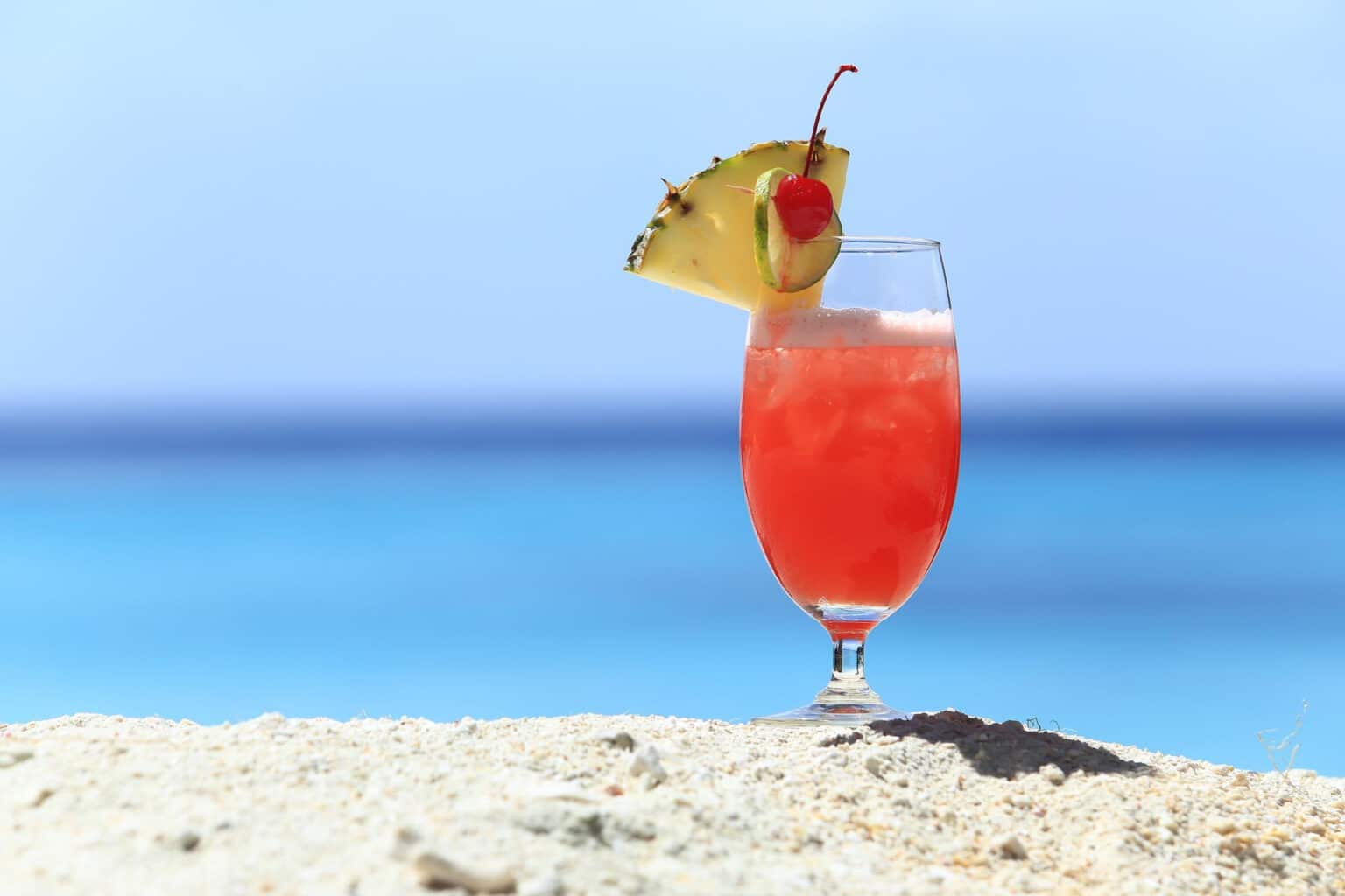 cocktail on the beach