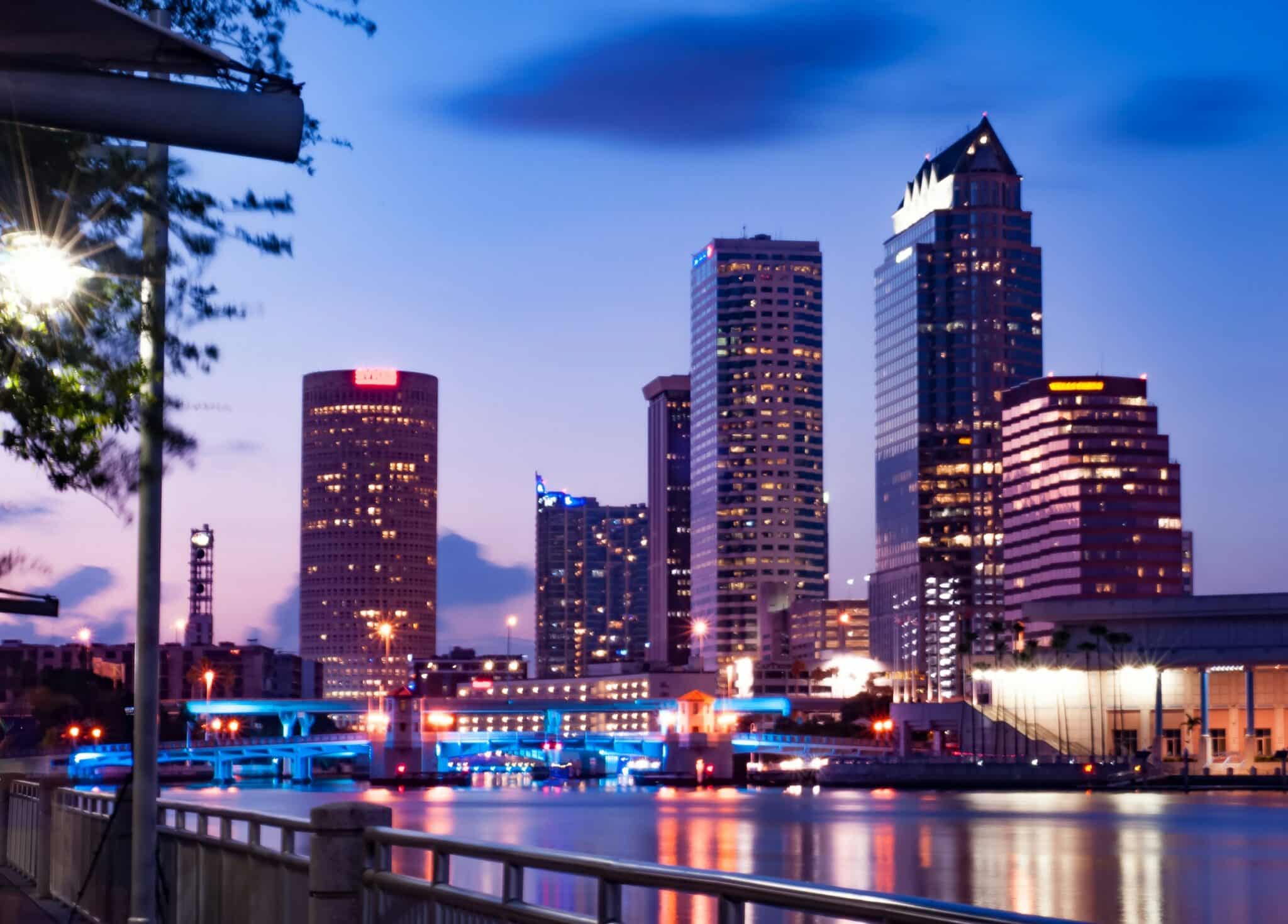 tampa sunset