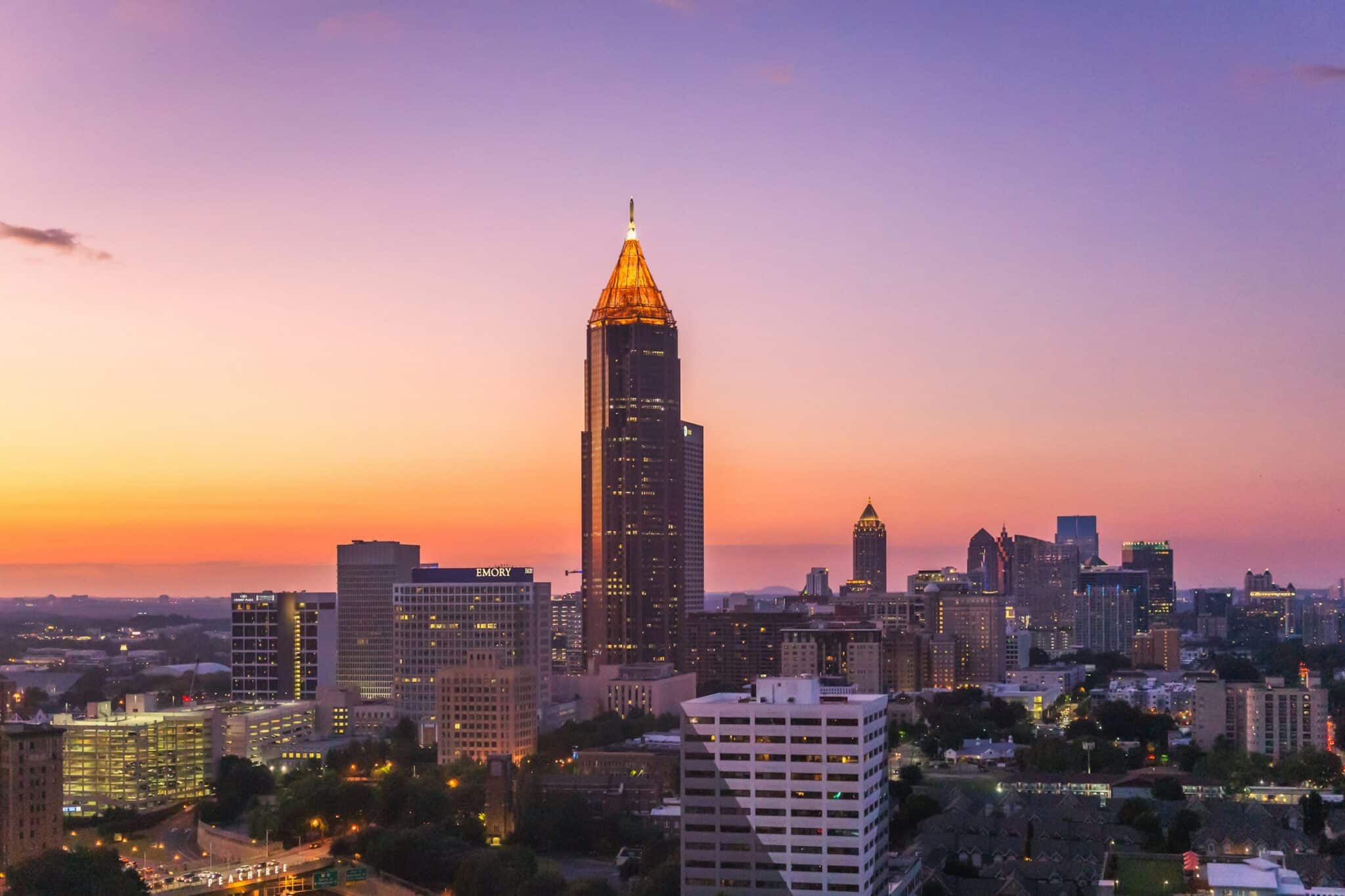 Atlanta night view