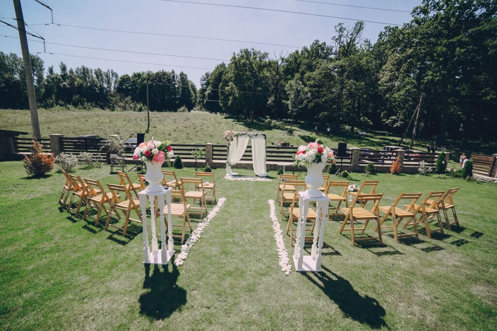 backyard wedding