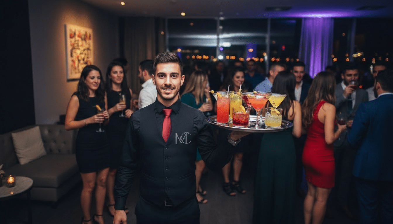 bartender for a private event