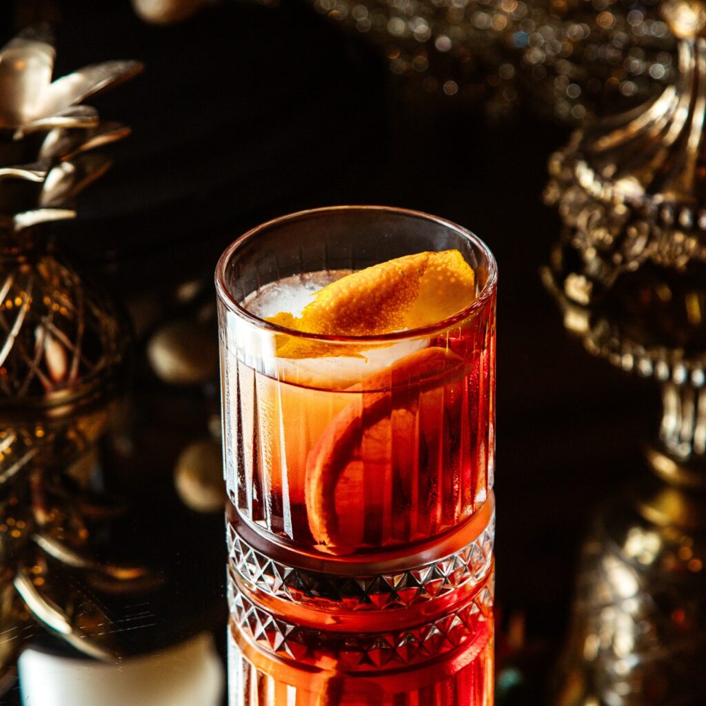 rum and coke premium cocktail